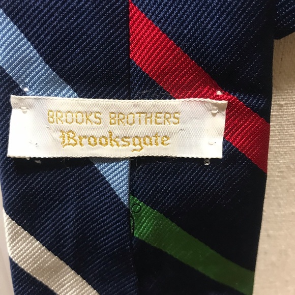 Brooks Brothers Men’s Tie 100% Silk - Picture 5 of 5